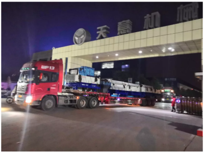 年終歲末天意機械發(fā)貨忙 加班加點為市場！